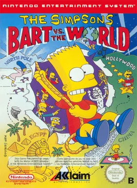 Simpsons, The - Bart vs. the World (Europe) box cover front